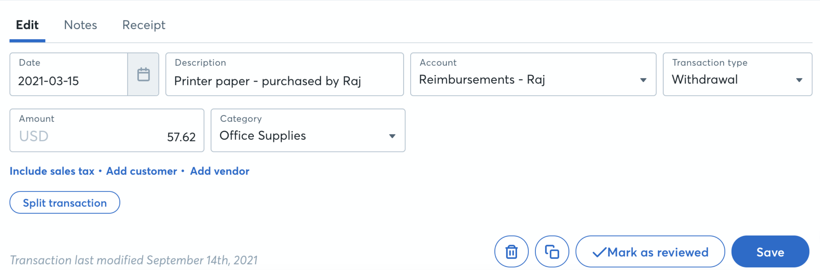 How to account for reimbursements Help Center