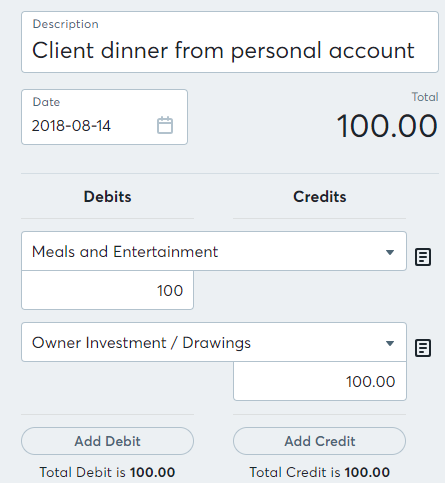 handling business expenses with a personal bank account help center bookkeeping personal expenses