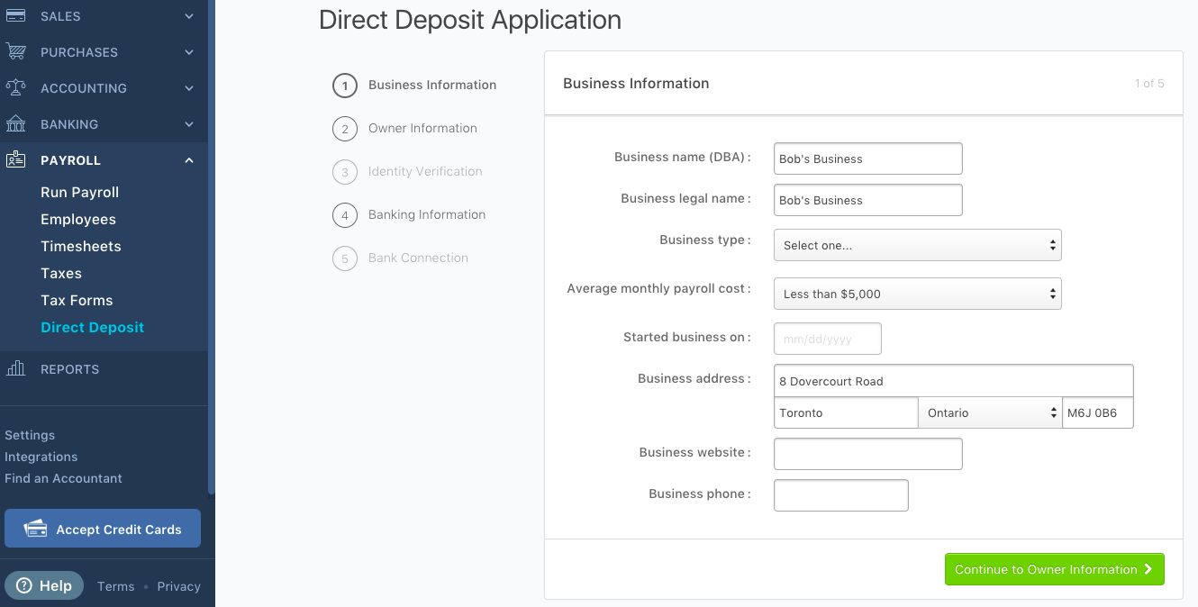 payroll number